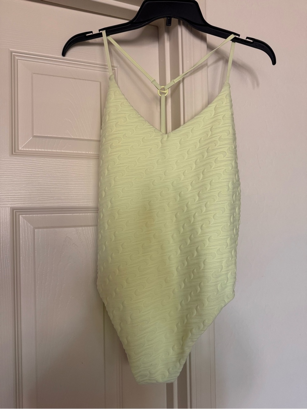 NWT Nike Women's Swoosh Link Terry Texture Y-Back One Piece Swimsuit SIZE XL